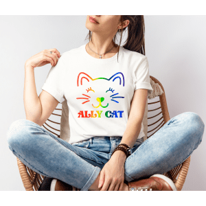 Ally Cat Pride Ally T-Shirt